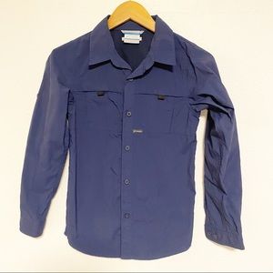 Columbia Omni-Shade navy shirt M